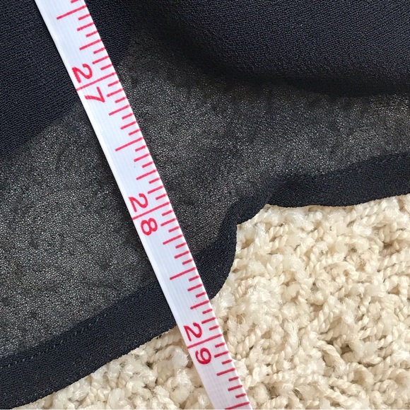 Mirasol Woman Black Floral Embroidery Notch Neck Blouse - Sz: 2X - Picture 13 of 14